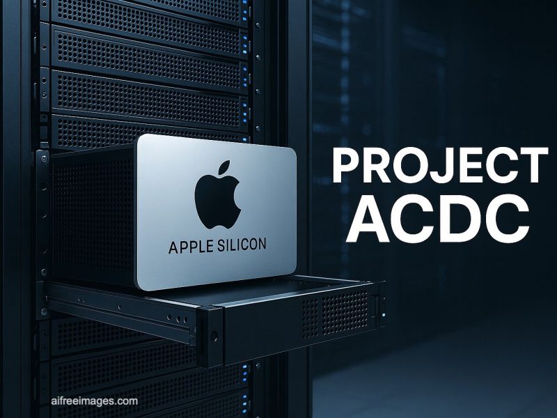 Apple prépare son offensive silencieuse dans le cloud avec le Project ACDC et les puces Apple Silicon.