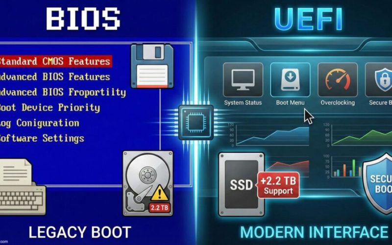 BIOS vs UEFI : pourquoi le « mode de démarrage » continue de poser problème lors de l'installation de Windows et Linux