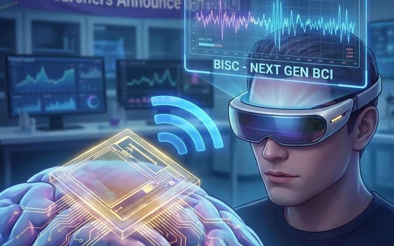 BISC : la puce cérébrale sans fil qui rapproche la « télépathie » en temps réel