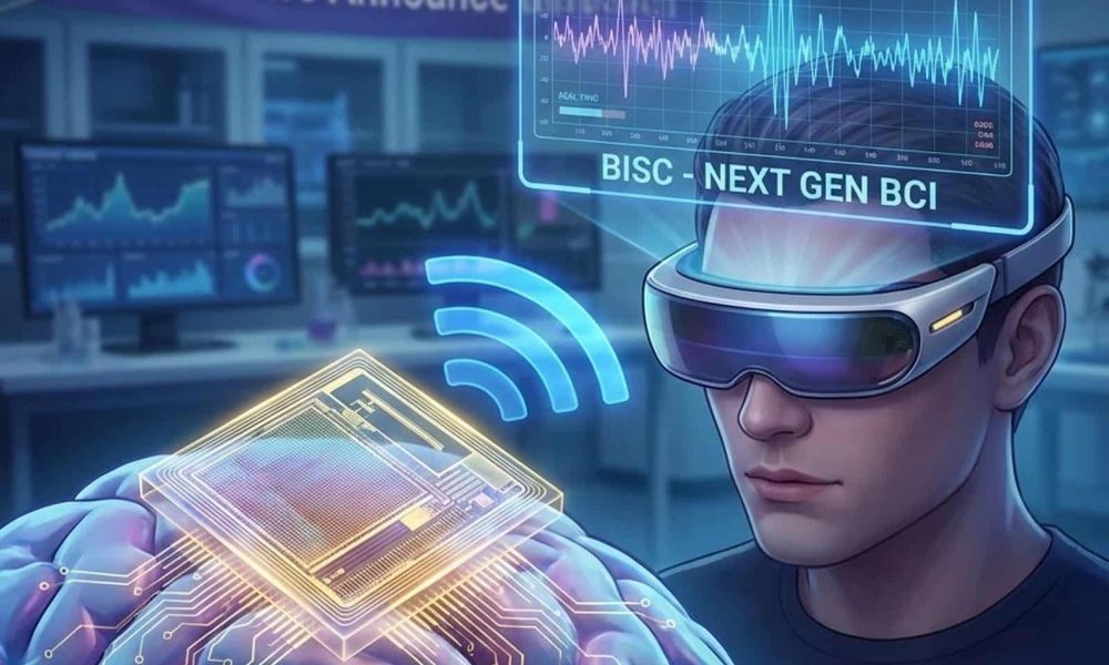 BISC : la puce cérébrale sans fil qui rapproche la « télépathie » en temps réel