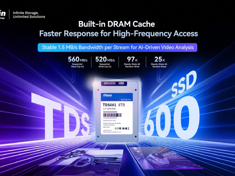 BIWIN lance un SSD industriel de 8 To pour la surveillance et l'IA en périphérie