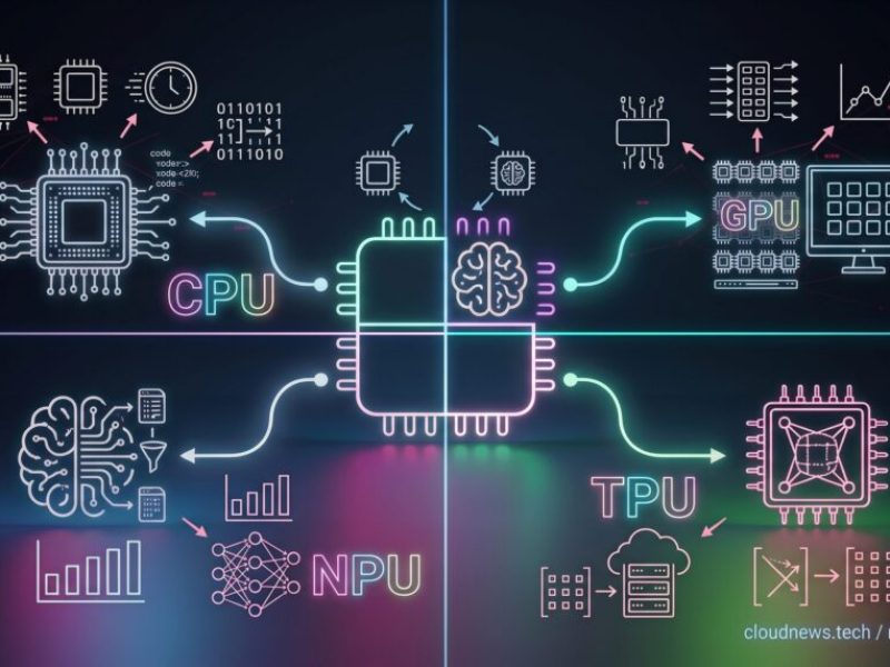 CPU vs GPU vs TPU vs NPU : quel processeur l'IA nécessite-t-elle réellement