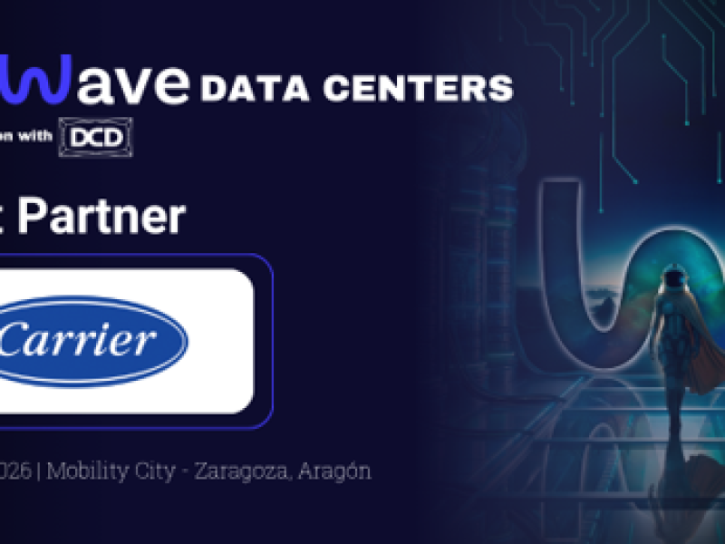 Carrier présentera ses solutions de climatisation pour centres de données à The Wave Zaragoza