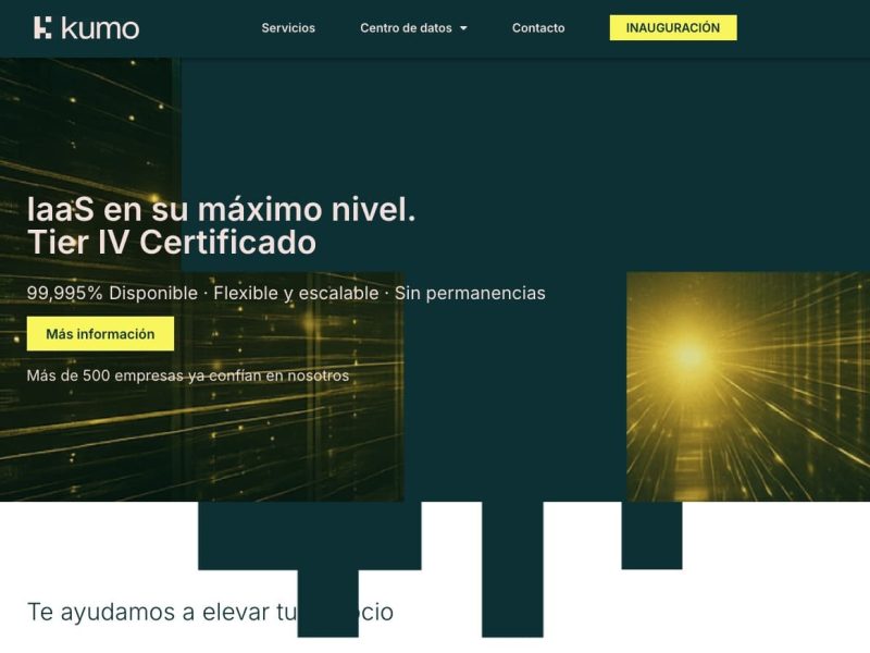 El Corte Inglés rebaptise sa filiale de centres de données en Kumo et renforce son engagement envers le cloud privé