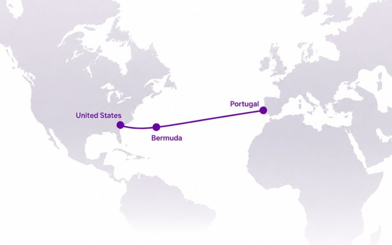 Google à propos de Nuvem lors de son lancement : 384 Tbps sous l'Atlantique