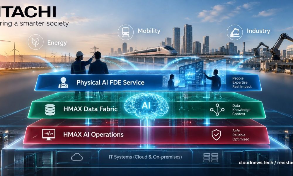 Hitachi lance HMAX Data Fabric pour amener l'IA physique aux infrastructures critiques