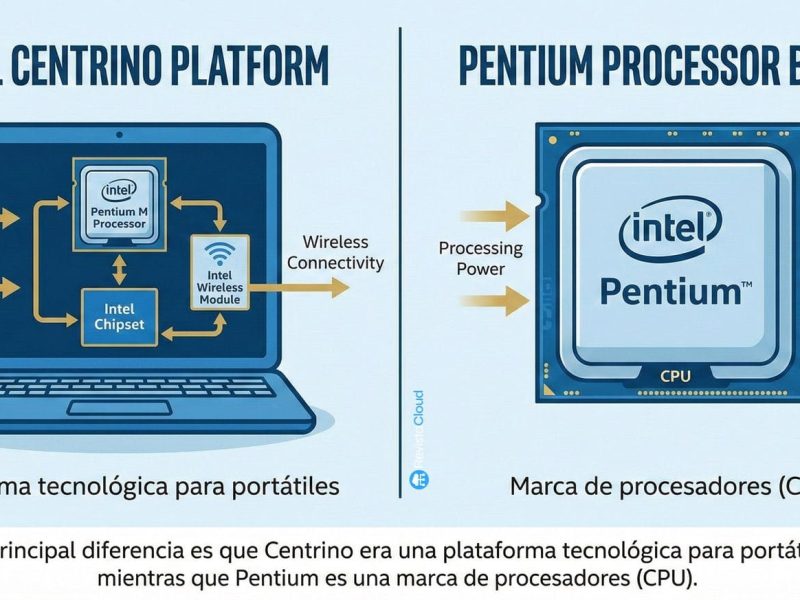 Intel Centrino vs Pentium : ainsi s'écrit l'histoire des ordinateurs portables modernes