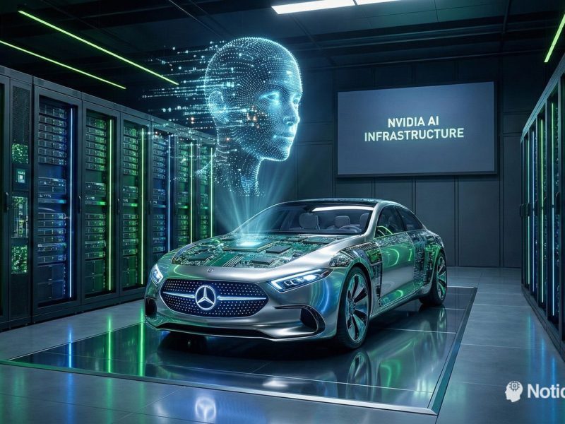 Jensen Huang et le “Mercedes” qui a coûté cher : NVIDIA donne un visage humain au plus grand déploiement d’infrastructure de l’ère de l’IA