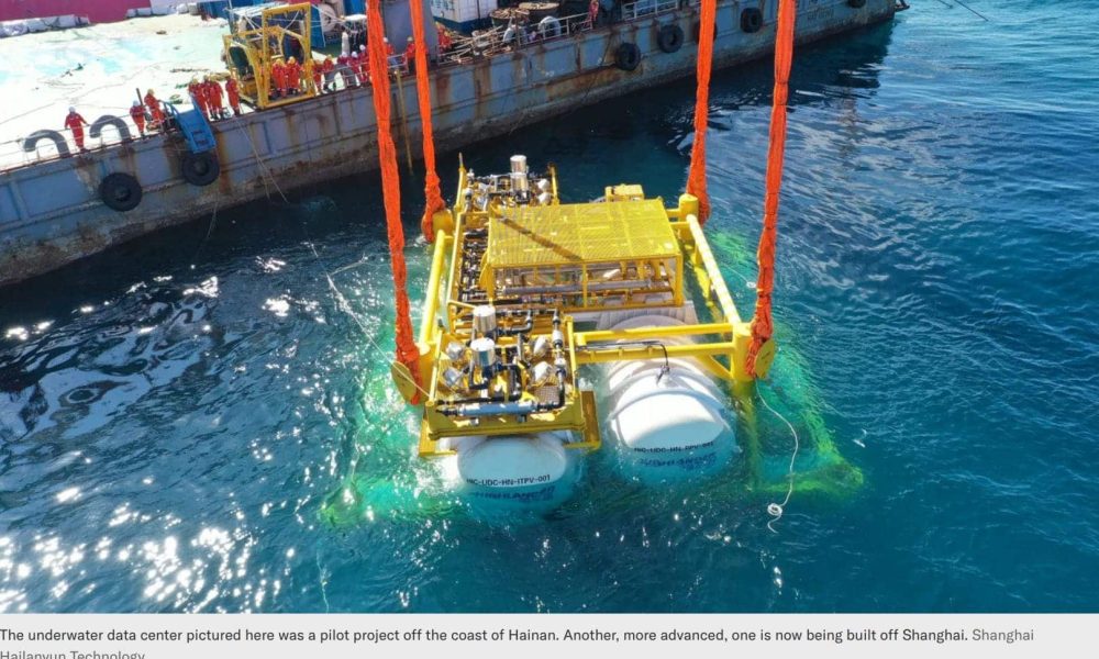 La Chine mise sur les centres de données sous-marins : révolution durable ou chimère technologique ?