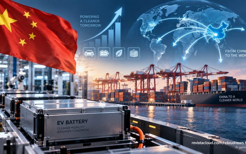 La Chine renforce sa domination mondiale dans les batteries alors que ses exportations augmentent