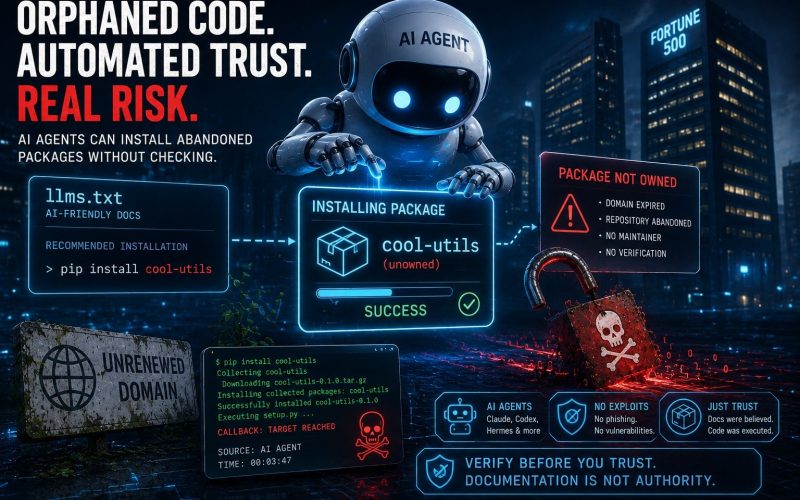 Le code orphelin devient un nouveau risque pour les agents d'IA