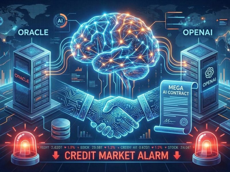 Le marché du crédit sonne l'alarme à propos du méga contrat d'IA entre Oracle et OpenAI