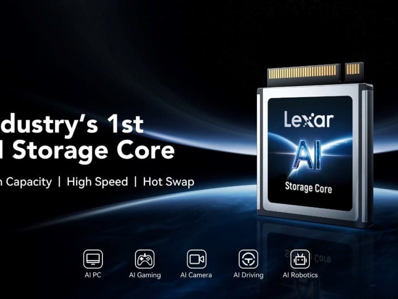 Lexar lance le premier "noyau de stockage avec IA" pour dispositifs edge de nouvelle génération
