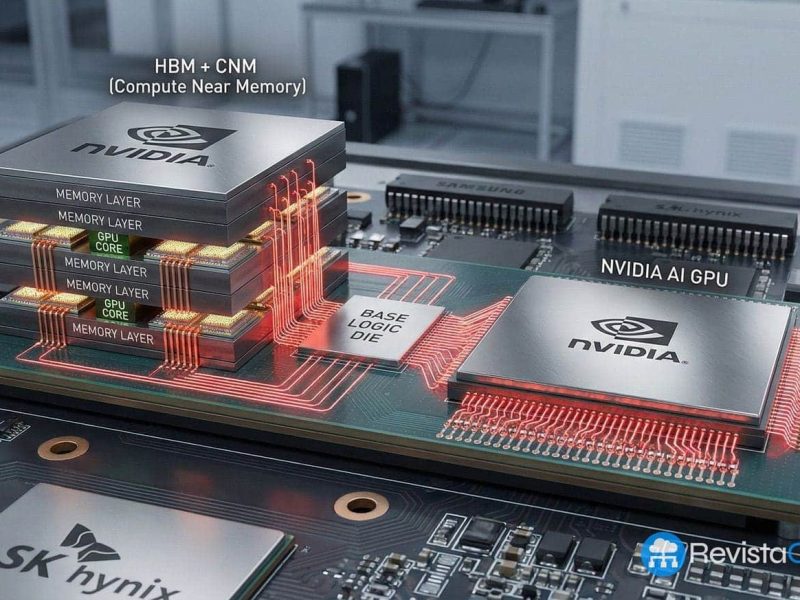 Meta et NVIDIA souhaitent intégrer le GPU dans la mémoire : le pari radical pour la prochaine génération de HBM