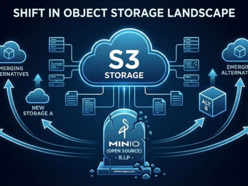 MinIO entre en «mode maintenance» : fin d'une ère pour le S3 open source et heure de repenser les architectures