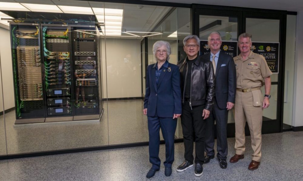 NVIDIA active dans une université militaire des États-Unis avec son superordinateur DGX GB300