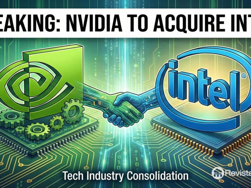 NVIDIA entre en le capital d'Intel avec 5 milliards de dollars : une manœuvre d'IA qui concerne aussi la souveraineté industrielle