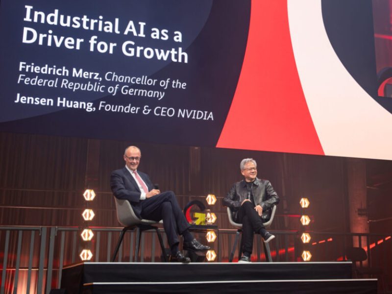 NVIDIA et l'Allemagne signent une alliance en intelligence artificielle physique à Berlin