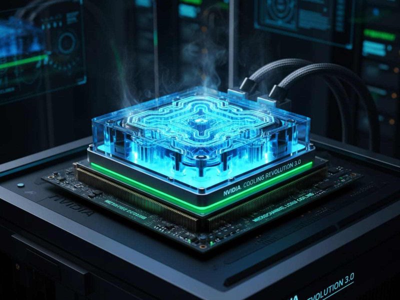 NVIDIA inaugure la « Cooling Revolution 3.0 » : la réfrigération liquide à microcanaux devient une pièce stratégique pour l'IA