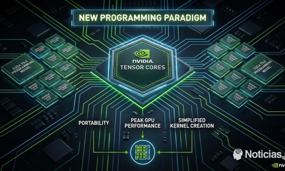 NVIDIA réinvente CUDA avec Tile : ainsi veut-elle changer à jamais la programmation GPU