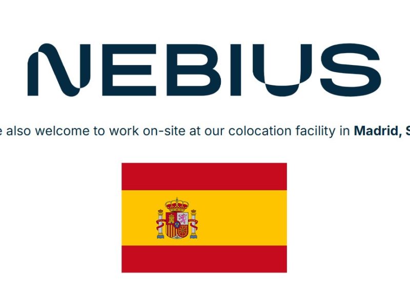 Nebius vise Madrid avec un nouveau centre de données pour l'IA