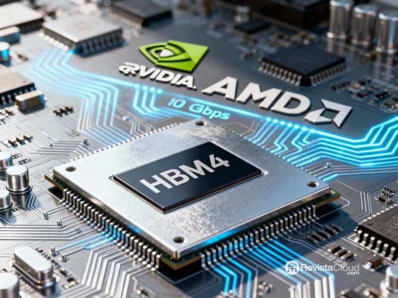 Nvidia pousse pour une HBM4 à 10 Gbps pour rester en tête par rapport à AMD