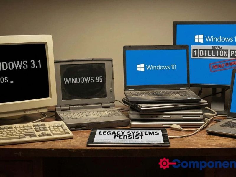 Près de 1 milliard d'ordinateurs restent sous Windows 10 : l'ombre longue des anciens Windows