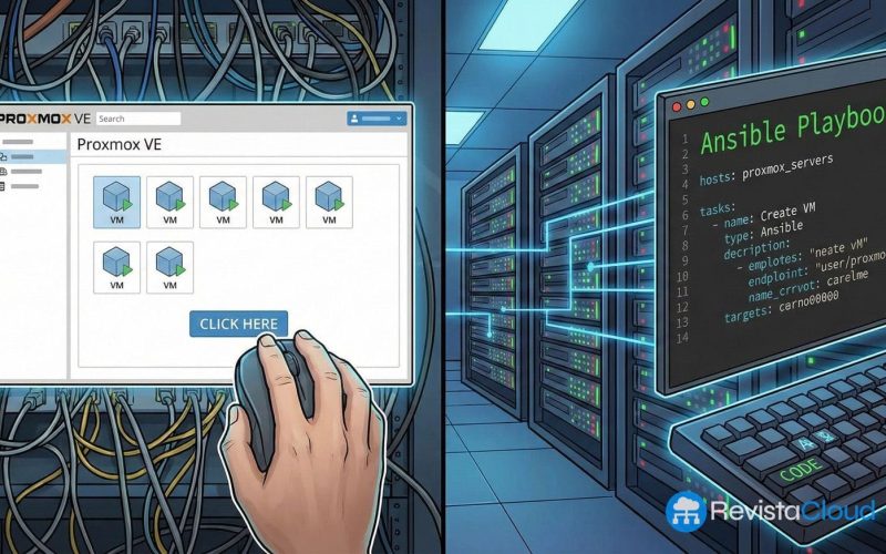 Proxmox et Ansible : quand la virtualisation cesse de dépendre du « clic » et commence à fonctionner comme du code