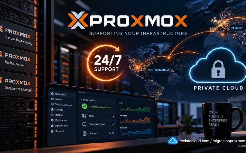 Proxmox fait un pas de plus vers la grande entreprise avec un support mondial 24/7