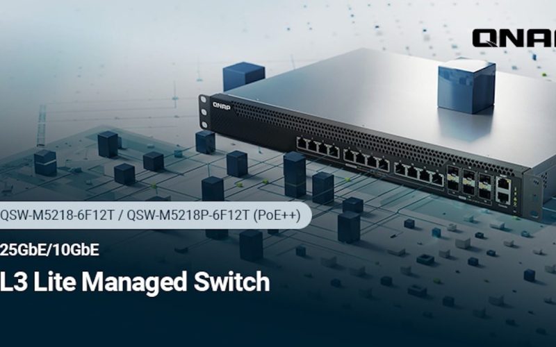 QNAP intègre 25GbE et routage L3 Lite à ses nouveaux commutateurs pour PME