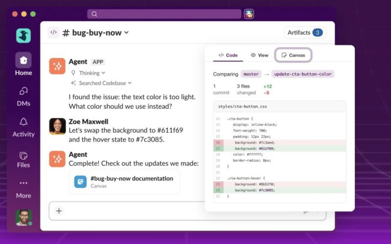 Slack Code amène les agents de programmation avec IA au travail d'équipe
