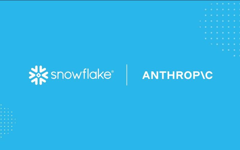 Snowflake et Anthropic s'associent pour apporter les modèles Claude au cloud des données IA