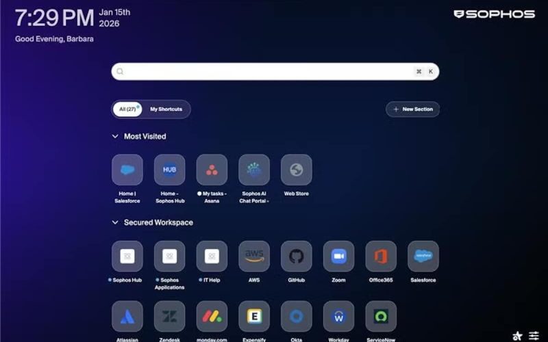 Sophos mise sur le « navigateur comme périmètre » avec Workspace Protection pour renforcer le travail hybride et organiser l’utilisation de l’IA