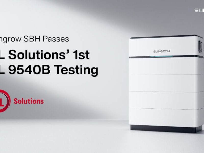 Sungrow marque une étape décisive dans la sécurité des batteries domestiques (et se compare ainsi à Tesla, Enphase ou EcoFlow)
