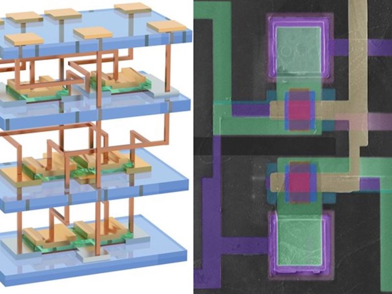 Transistores sur transistors : la voie 3D pouvant prolonger la vie de la loi de Moore