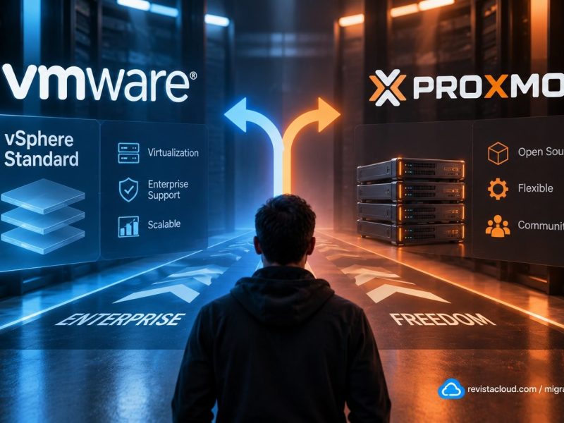 VMware revisite Proxmox : préparer un nouveau vSphere Standard