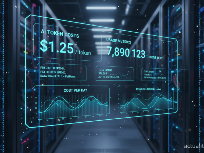 Coût des tokens IA agentique et infrastructure LLM