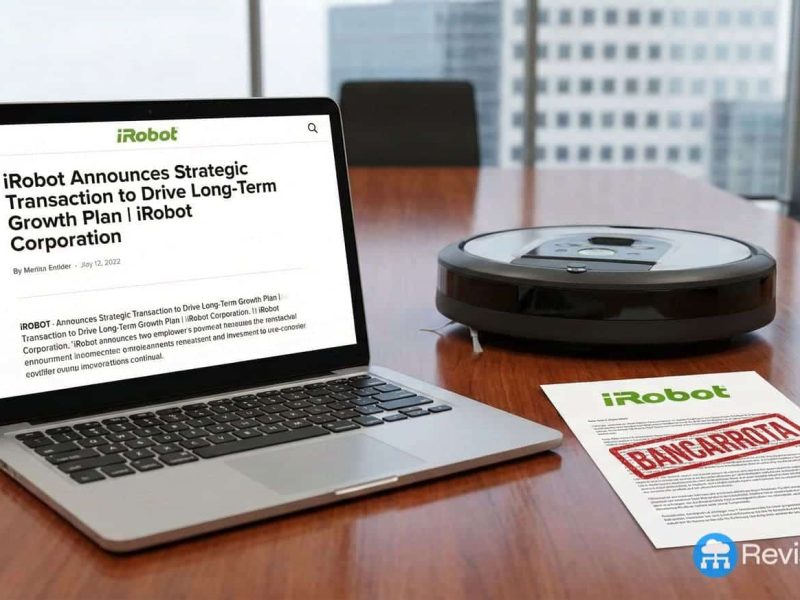 iRobot entre en chapitre 11 et sera entre les mains de son principal fabricant : Picea en prendra 100 % et les actionnaires perdront tout