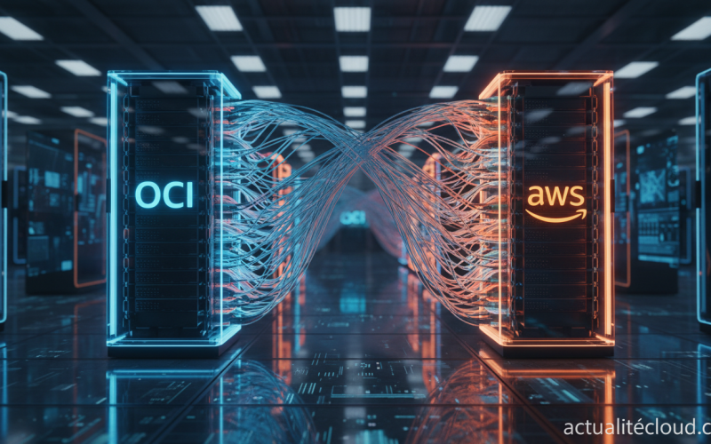 Interconnexion privée entre Oracle Cloud Infrastructure et AWS pour architecture multicloud enterprise
