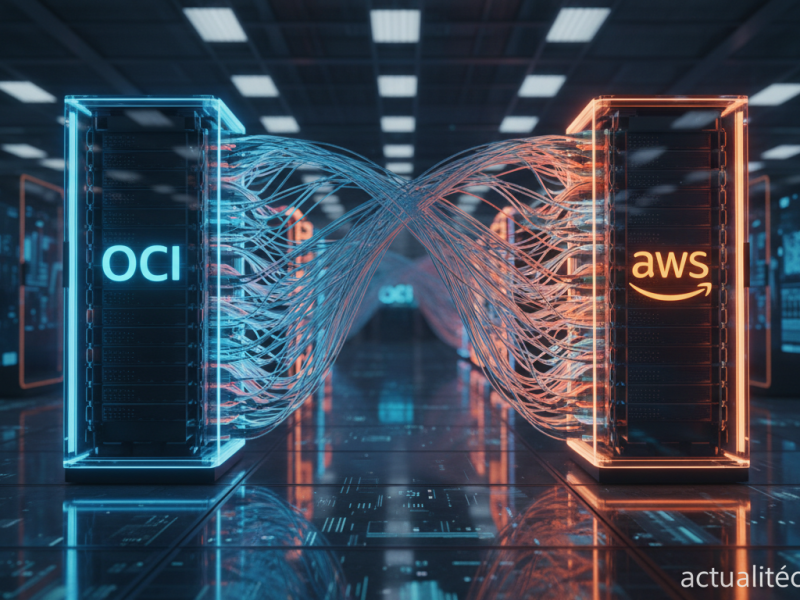 Interconnexion privée entre Oracle Cloud Infrastructure et AWS pour architecture multicloud enterprise
