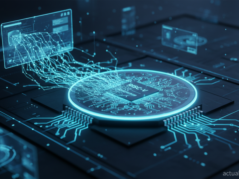 Processeur RISC-V VerCore conçu par un agent d'intelligence artificielle